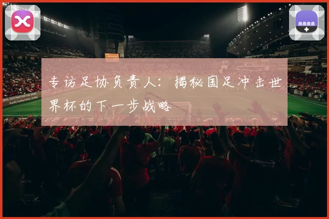 专访足协负责人：揭秘国足冲击世界杯的下一步战略